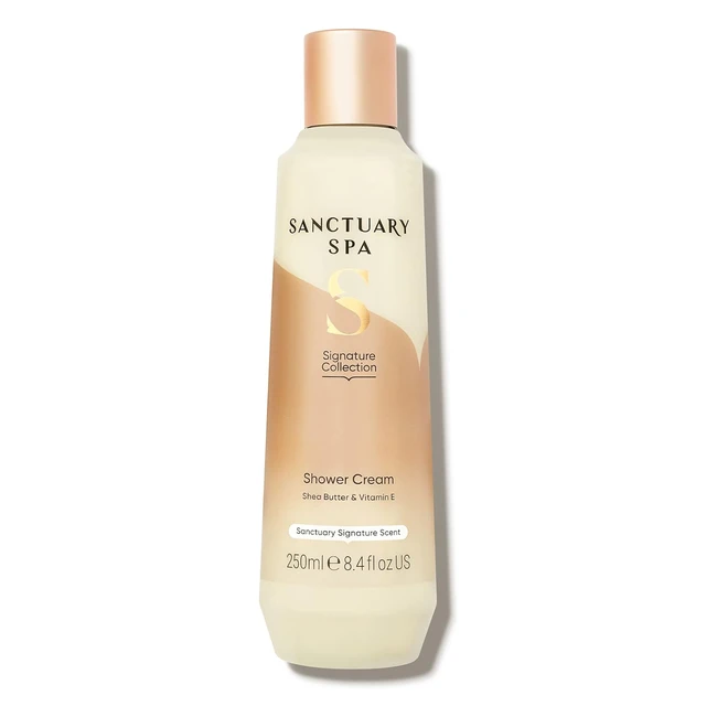 Sanctuary Spa Shower Cream - Natural Gel, Cruelty-Free, Vegan - 250ml