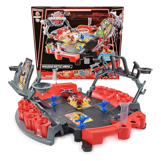 Bakugan 30 - Arène de combat, Bille spéciale, Lanceur, Cartes - Jouet enfant 6 ans
