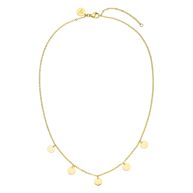 Collana Purelei Kalea in Acciaio Inossidabile - Lunghezza 40-45 cm - Look Personalizzato