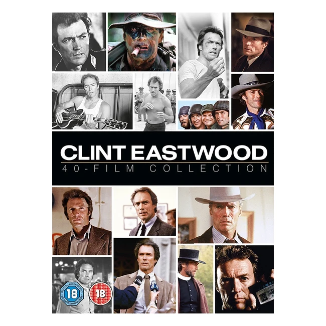 Collezione 40 film Clint Eastwood DVD 2017