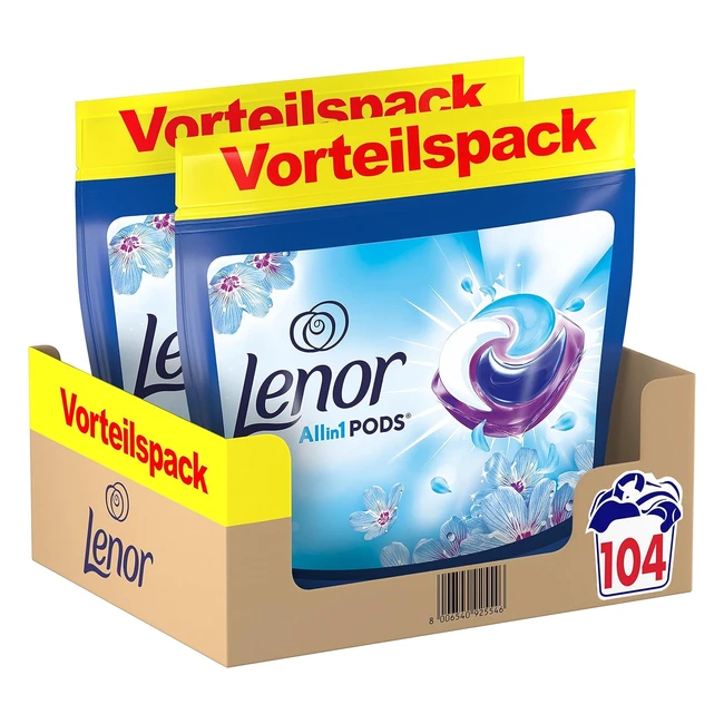 Lenor Universalwaschmittel Allin1 Pods Aprilfrisch 104 Waschladungen
