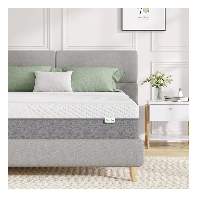 Colchón Viscoelástico Novilla 150x190 Gel de Memoria - Firmeza Media - Altura 18 cm