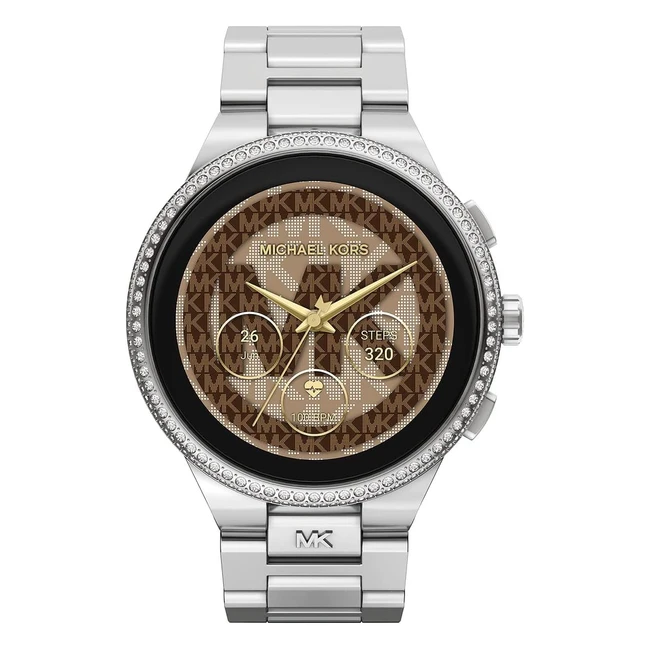 Montre connectée Michael Kors Gen 6 Camille - Écran tactile, haut-parleur, fréquence cardiaque, NFC