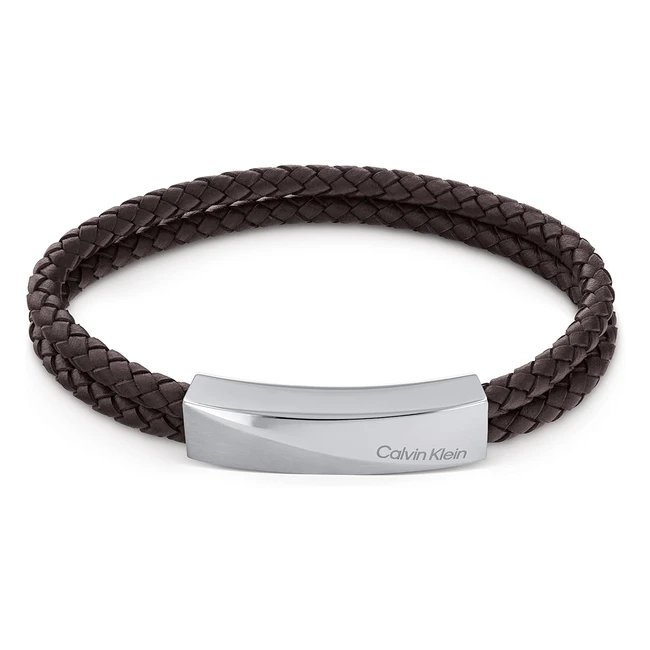 Calvin Klein Lederarmband für Herren - Kollektion Wrapped & Braided