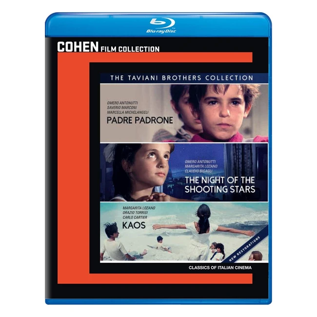 Taviani Brothers Collection BluRay - Limited Edition, Must-Have for Film Lovers