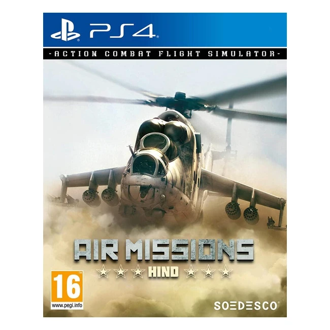 Hélicoptère d'assaut Mi24 Hind pour PS4 - Combattez en solo et en multijoueur