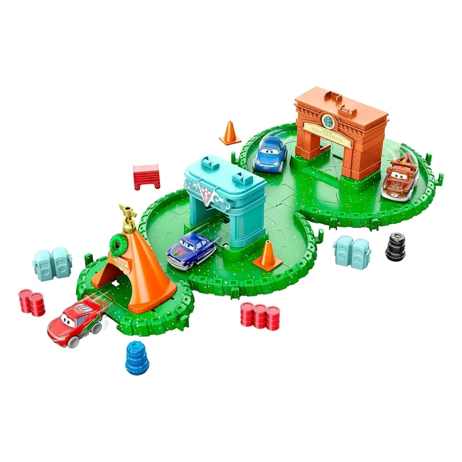 Calendrier de l'Avent Mini Racers Disney Pixar Cars avec 4 Mini Voitures - Jouet Enfant 3+