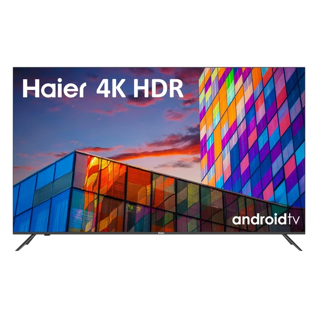 TV Haier Direct LED 4K H50K702UG - Android 11 - HDR 10 - Dolby Audio - Control remoto inteligente - Google Assistant