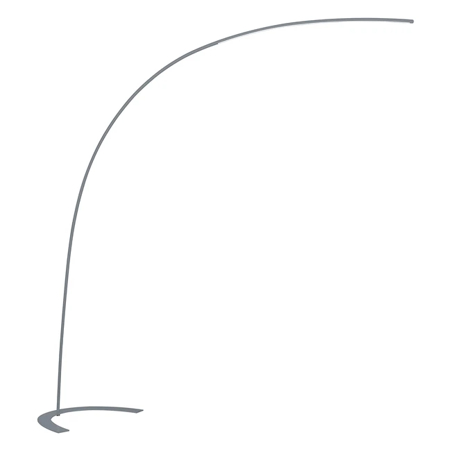 ¡Ilumina tu hogar con estilo! Lámpara de pie LED Trio Lighting, 18W, plateado - Ref. 210cm