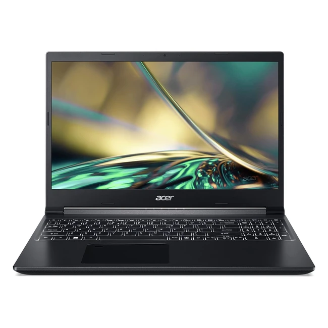 Acer Aspire 7 A71543G - PC Portable 15.6'' FHD, Ryzen 5 5625U, 16Go RAM, SSD 512Go, NVIDIA GeForce RTX 3050, Windows 11