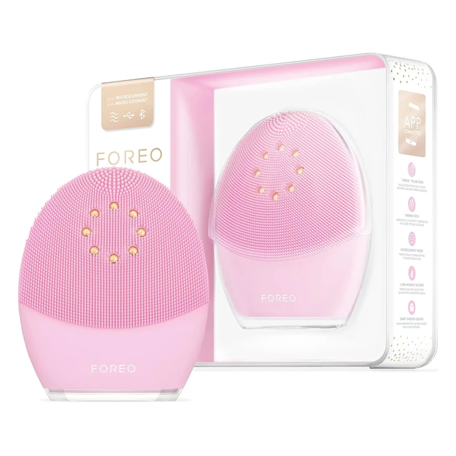Brosse Nettoyante Visage Foreo Luna 3 Plus - Peau Normale - Massage Tsonic - Sculpteur de Visage - Soins Ultrahygiéniques - Réf: 123456