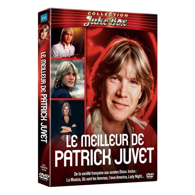 Patrick Juvet DVD - Le meilleur de la musique disco des années 70
