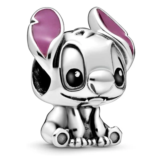 Charm Haepiar Winnie Stitch S925 en argent pour bracelet collier - Cadeaux pour femmes et filles