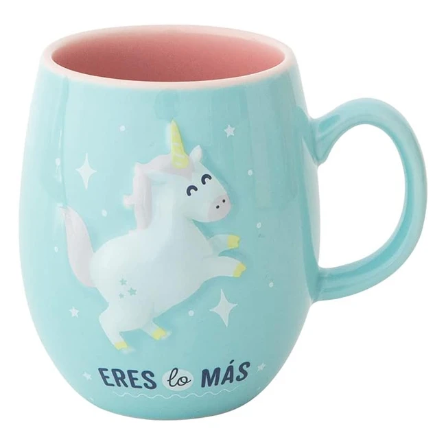 Taza de cerámica multicolor Mr. Wonderful, 300ml, ideal para regalo