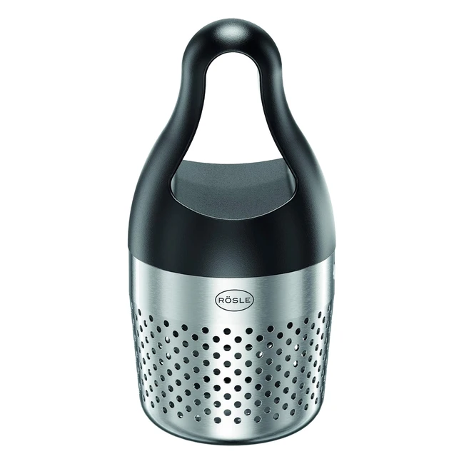 Rosle Aroma Ei Gewürzstrainer, Edelstahl, kompakte Größe, leicht zu reinigen