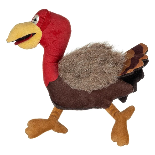 Jouet en peluche pour chien Petlove Hunt n Squeak Dindon Sauvage - Matériaux Non Toxiques