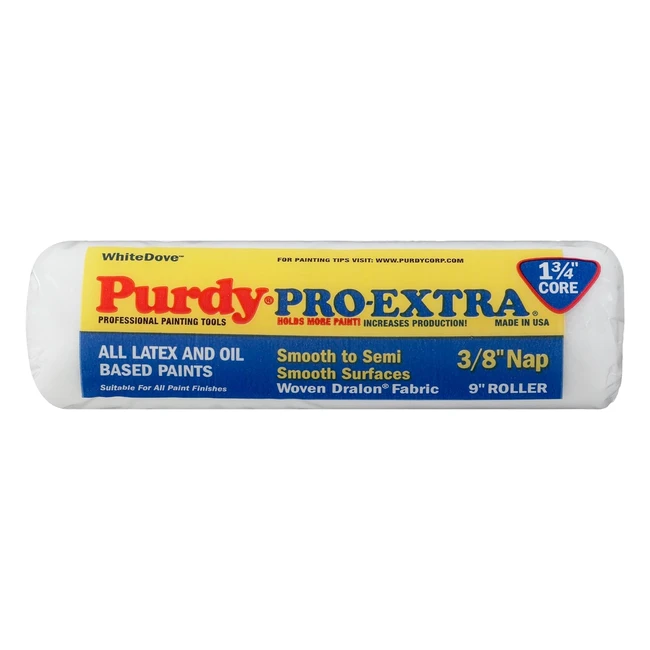 Pennello Purdy Proextra White Dove 389in x 38in - Leggero e ad alte prestazioni