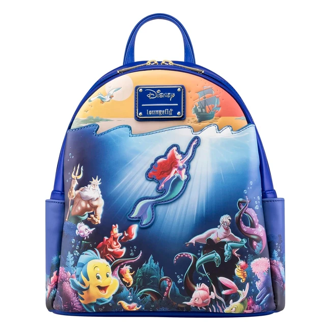 Mochila Loungefly La Sirenita Disney Exclusiva - Ideal para Fans de Películas