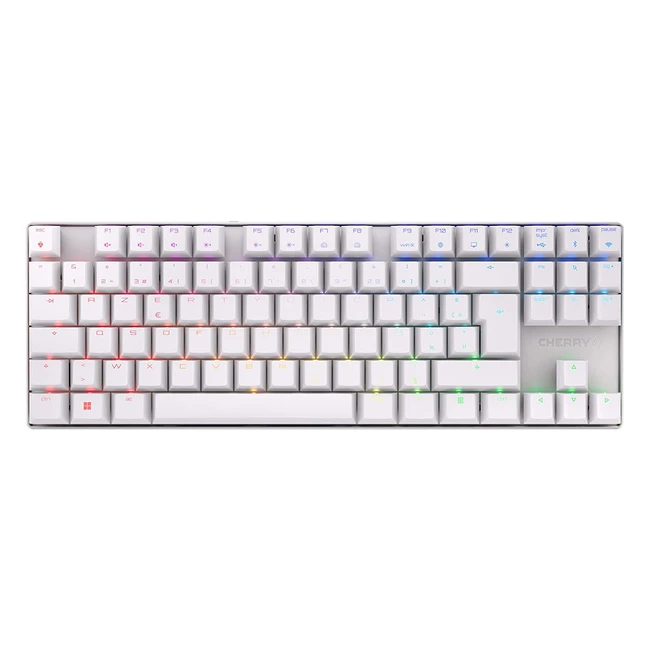 Clavier mécanique de jeu sans fil Cherry MX 82 TKL avec rétroéclairage RGB et mallette métallique