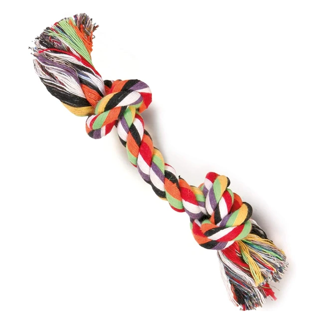 Arquivet Nodo Cotone per Cani 15 cm - Tira Masticabili e Giochi per Cani