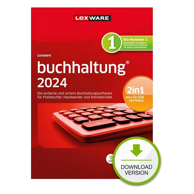 Lexware Buchhaltung Standard 2024 - Einfache Buchhaltungssoftware vom Marktführer