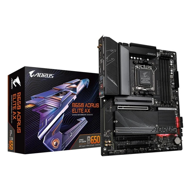 Placa base Gigabyte B650 Aorus Elite AX 10 AMD B650 Zócalo AM5 ATX