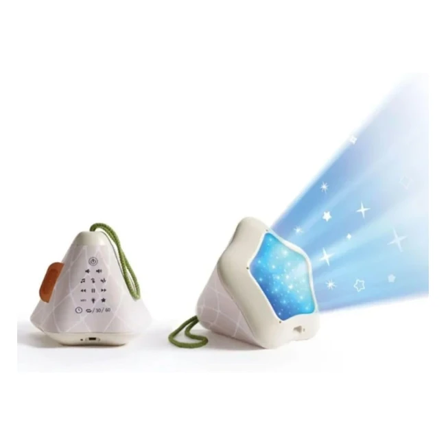 Proyector Móvil de Bebé Boho Chic Dreamer - Tiny Love - 17 Melodías - Luz Nocturna - Portátil
