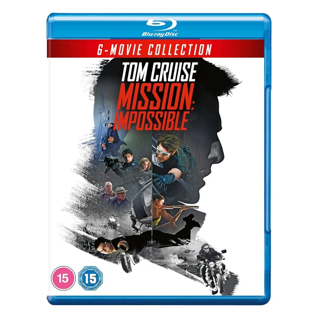 Mission Impossible 6-Movie Collection Blu-ray - Region A B C | Action Packed Thriller | Limited Stock!