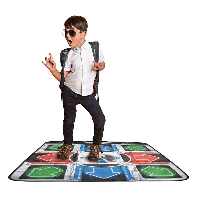 Tappetino da ballo plugandplay per TV - 9 giochi, 110 brani, divertimento assicurato!