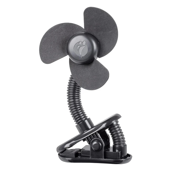 LittleLife Universal Fit Clip-On Buggy and Pushchair Fan | Adjustable Neck | Baby-Friendly Blades