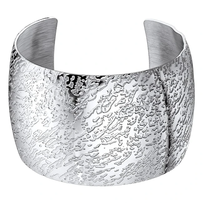 Vintage Cuff Bracelet - Prosteel Women's Statement Bangle (Ref: PS-123) - Stainless Steel