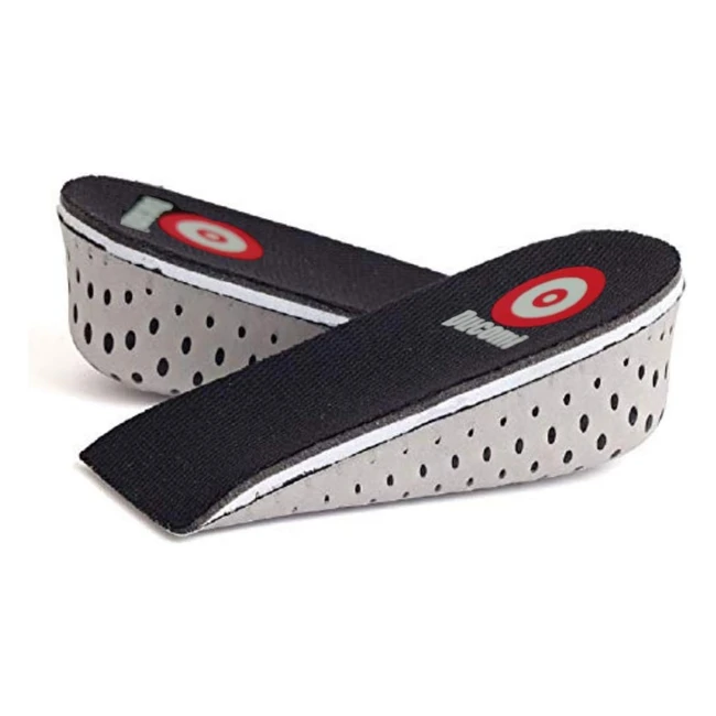 Solette Alzatacco Unisex in Memory Foam - Aumenta l'Altezza di 43 cm - Ducomi