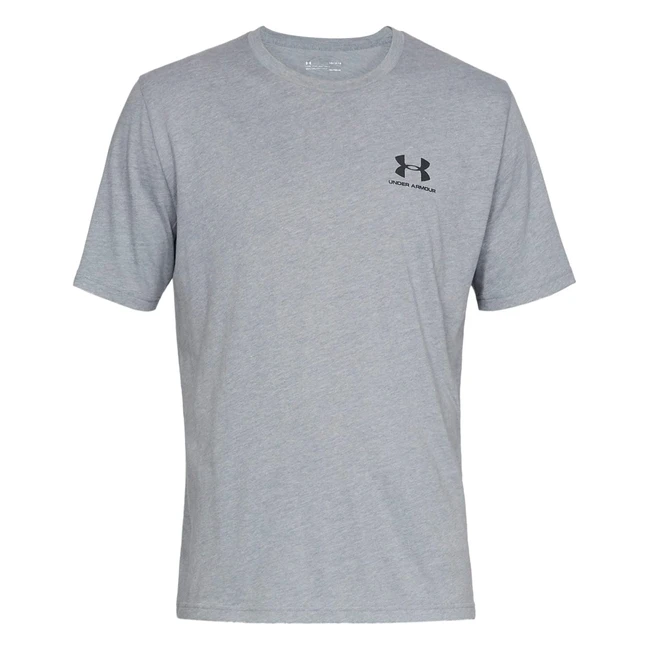 Maglietta Under Armour Sportstyle Uomo Grigio Steel Light HeatherBlack L