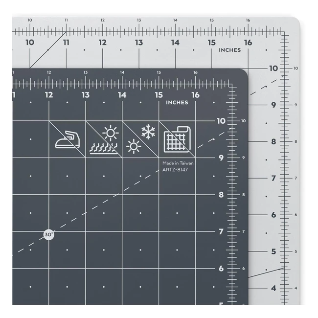 Tabla de corte Arteza 12x18 3mm - Base autorreparable para manualidades y patchwork