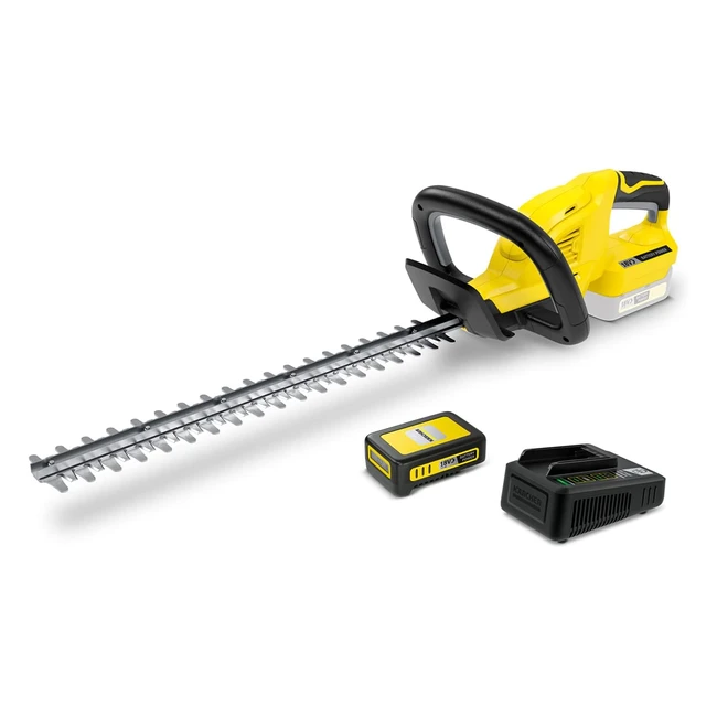 Kärcher 18V Cordless Hedge Trimmer HGE 1845 - Lightweight & Powerful