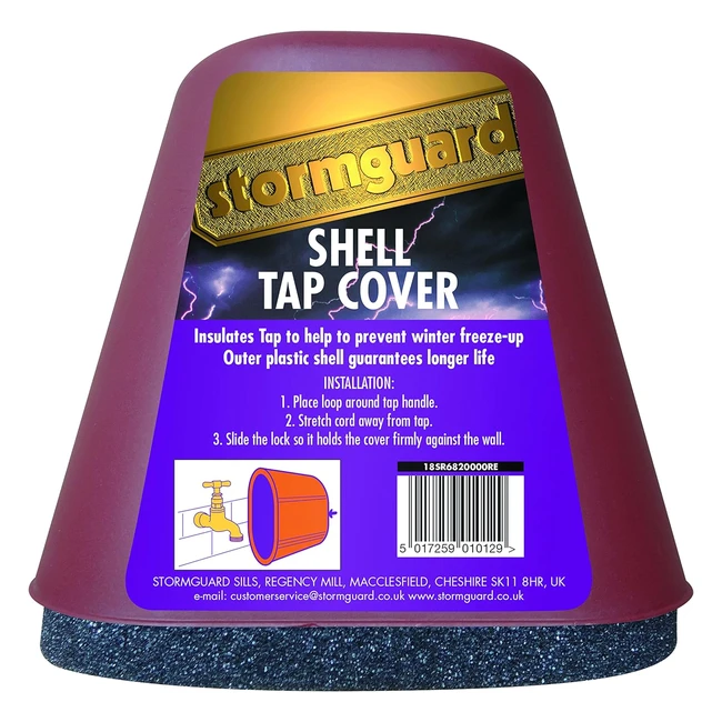 Copertura rubinetto esterno isolante anticondensa in polistirene con guscio in PVC