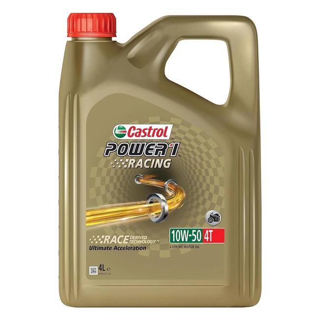 Castrol Power1 Racing 4T 10W50 4-Takt-Motoröl 4L