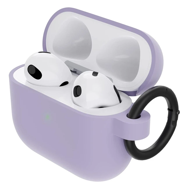 Etui Otterbox Soft Touch pour AirPods 3e Gen 2021 - Protection Antichoc et Antichute, Ultra-mince, Anti-rayures - Violet