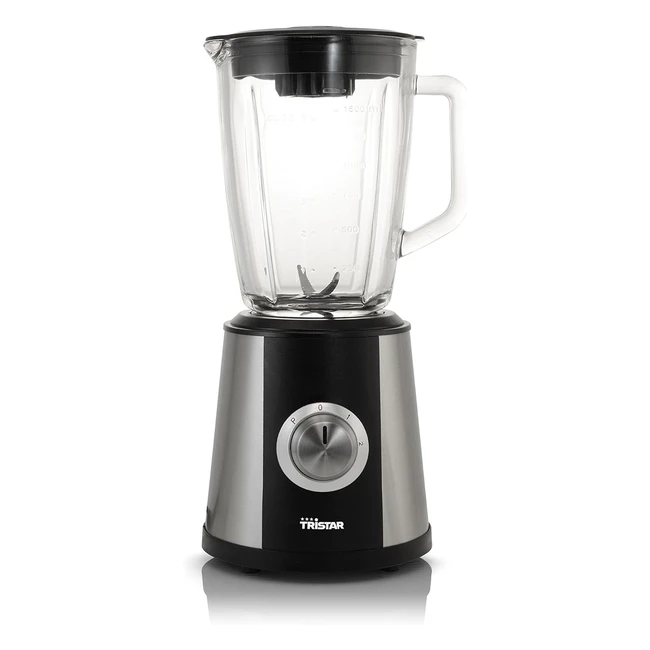 Mixeur Tristar BL4430 - Volume 15 litre - Acier inoxydable - Puissant moteur 500W