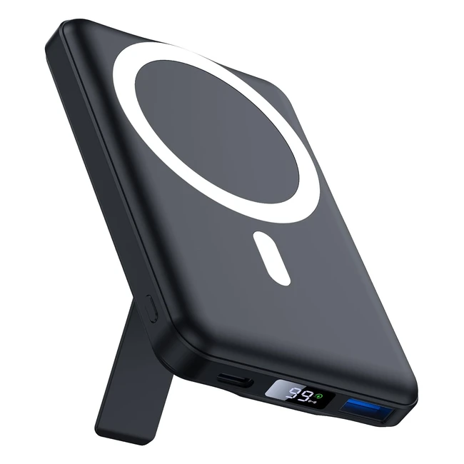 Magsafe Power Bank 10000mAh Aoguerbe - Fast Charge, Wireless Portable Charger