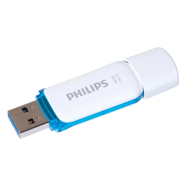 Memoria USB Philips FM16FD75B10, 16GB, color azul, alta velocidad