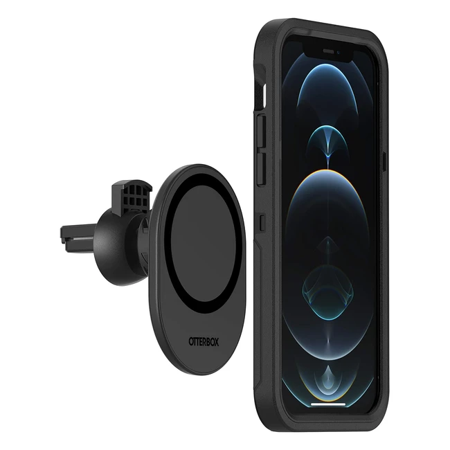OtterBox Handyhalterung für Magsafe - Starke Magnetische Ausrichtung - Einfach zu justieren - Kompatibel mit iPhone - Schwarz