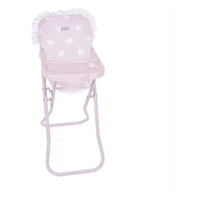 Chaise haute plateau Charlotte pour poupées, La Nina, 60406