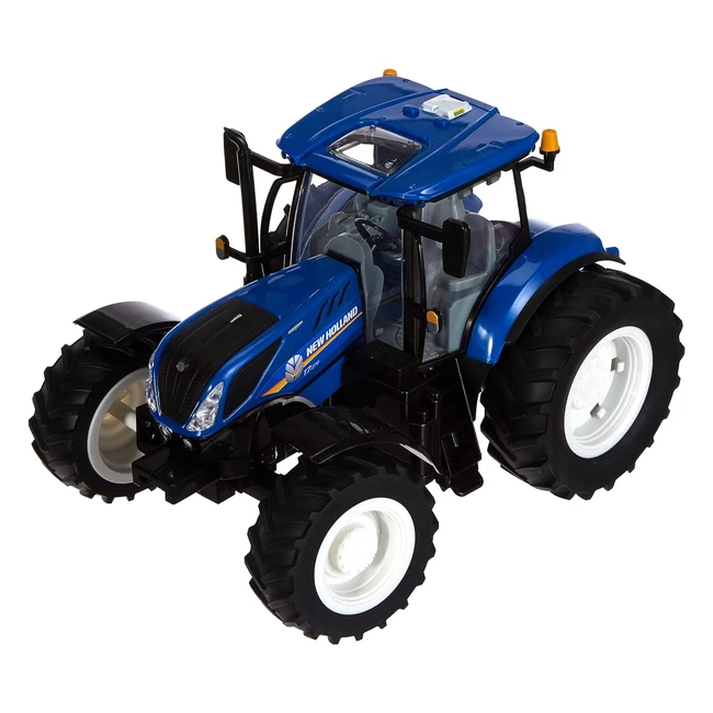 Tractor Bizak New Holland Multicolor 30693156 - Luces y Sonidos