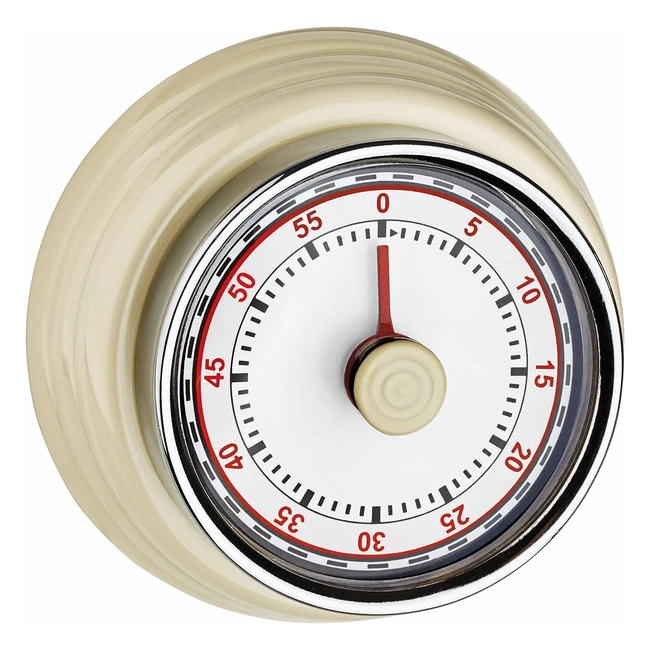 Temporizador de cocina analógico TFA Dostmann - Referencia XYZ - Ideal para medir el tiempo de cocción, deportes y más