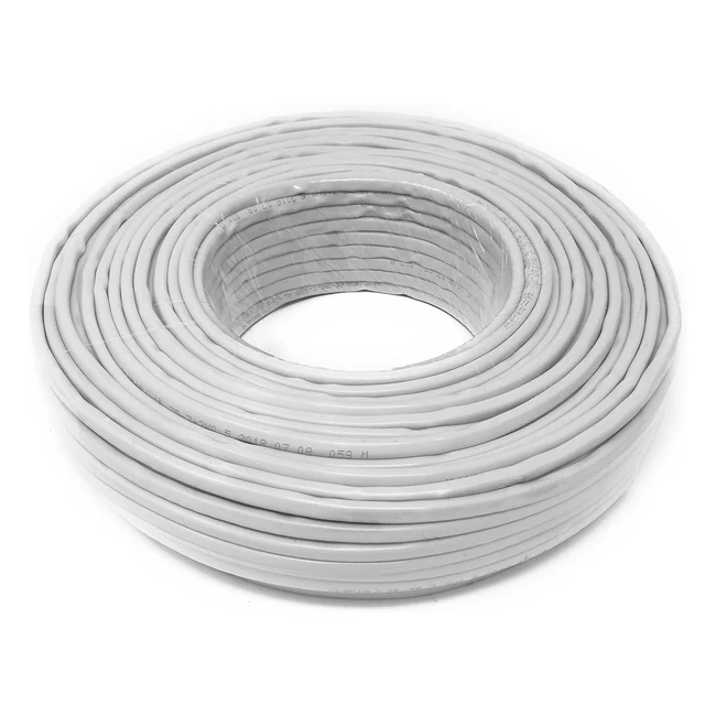 Cavo Coassiale RG59 da 100 Metri - Alta Qualità - Spedizione Veloce