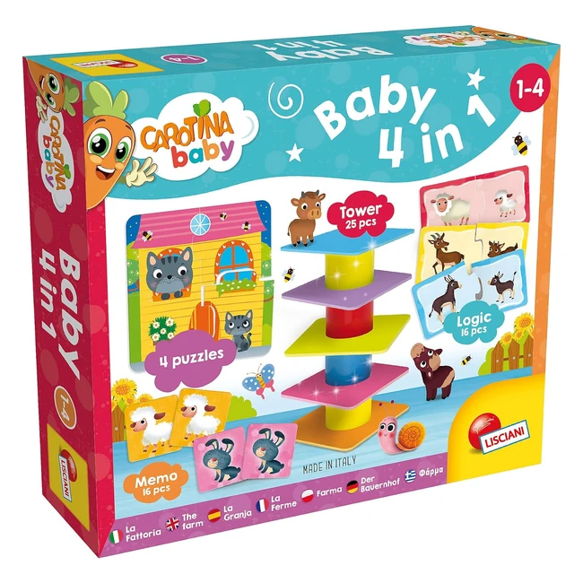 Carotina Baby: Colección de Juegos Educativos para Niños de 1 a 4 Años