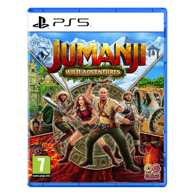 Jumanji Wild Adventures PS5 - Face Deadly Foes & Unlock Incredible Abilities