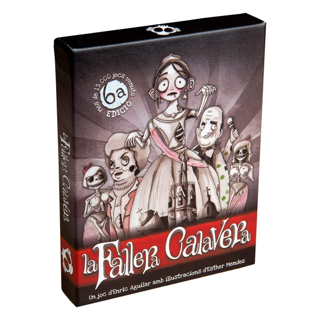 Zombi Paella La Fallera Calavera - Juego de Cartas Valenciano