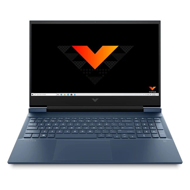 HP Victus by HP 16D0067NS - Ordenador portátil de 16.1'' Full HD, Intel Core i5-11400H, 16GB RAM, 512GB SSD, 60Hz, NVIDIA GeForce GTX 1650, FreeDOS, Azul Intenso